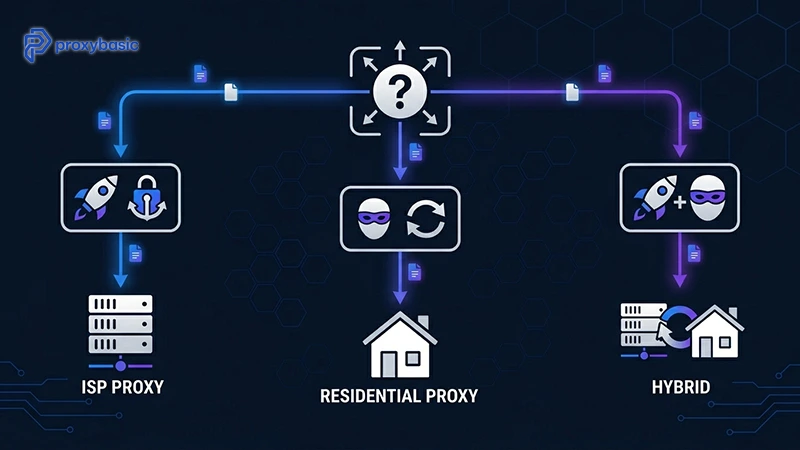 ISP vs Residential Proxy: Which Should You Choose